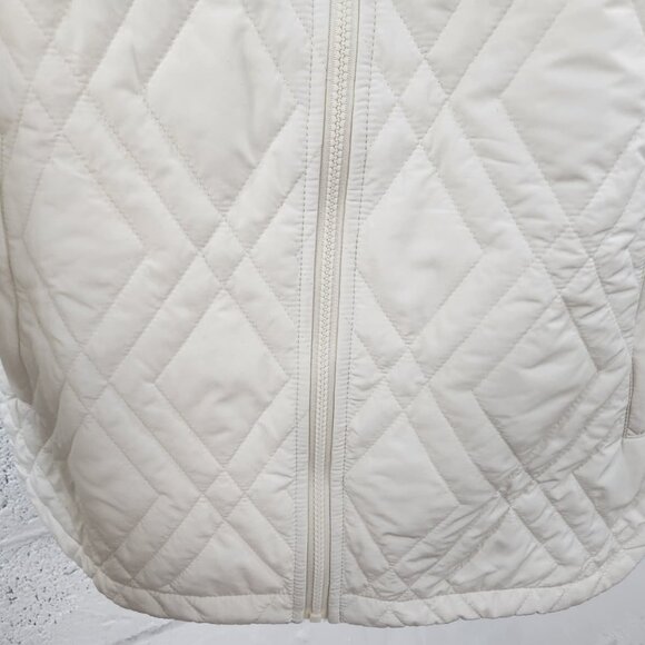 NWT Voyager Women’s Cream Quilted Jacket – Size L - Picture 10 of 12